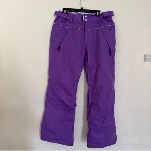 Ride Snowboards Womens S Bright Purple Snowboarding Snow Pants Ski